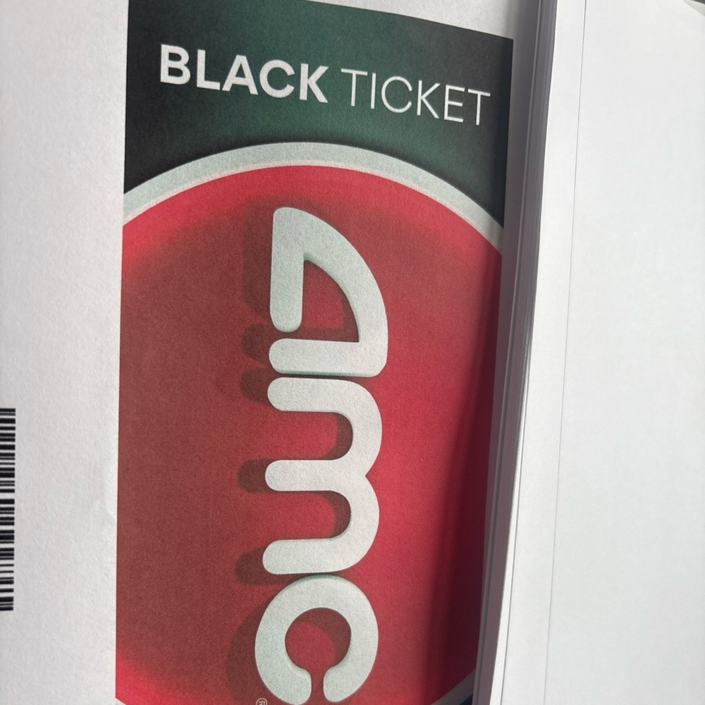 Black Ticket - Red